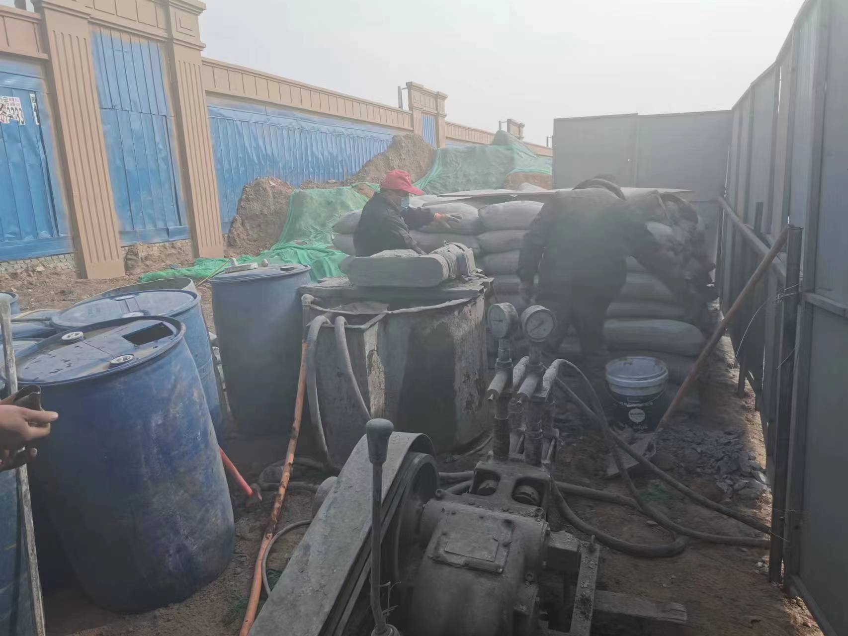 合江地基沉降注浆加固